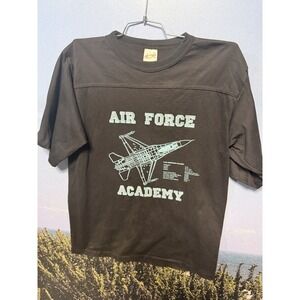 Vintage US Military Air Force Single Stitch USA F16 Fighting Falcon